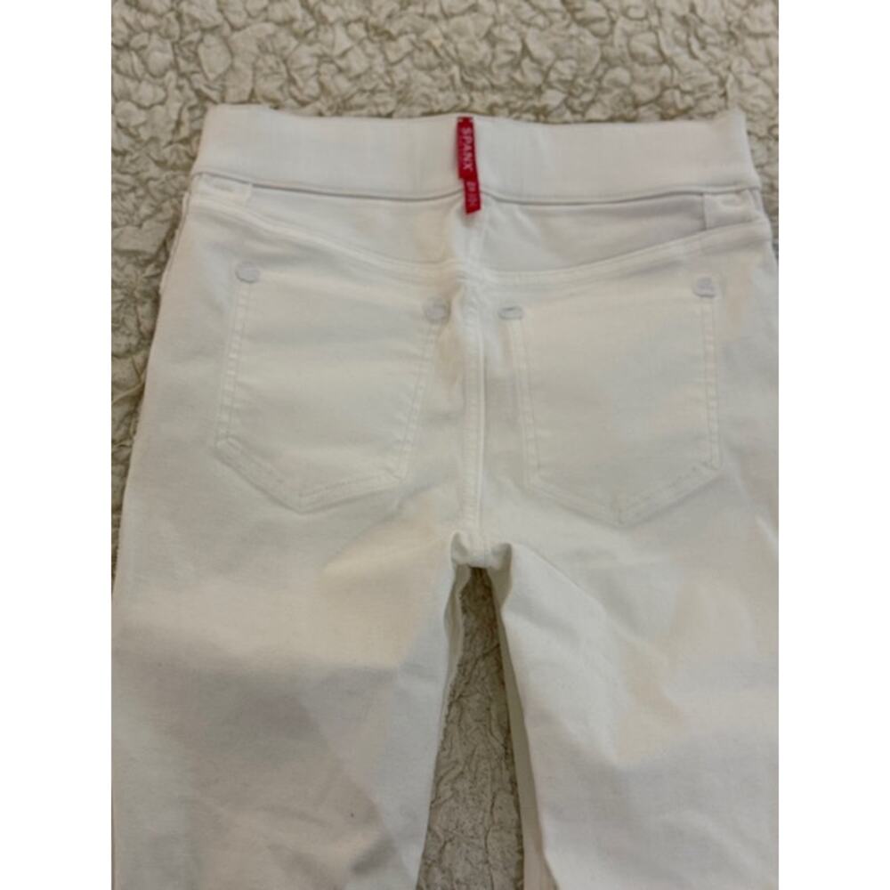 Spanx by Sara Blakely Denim Jeggings Women’s XS White Stretch Pants - Picture 4 of 4